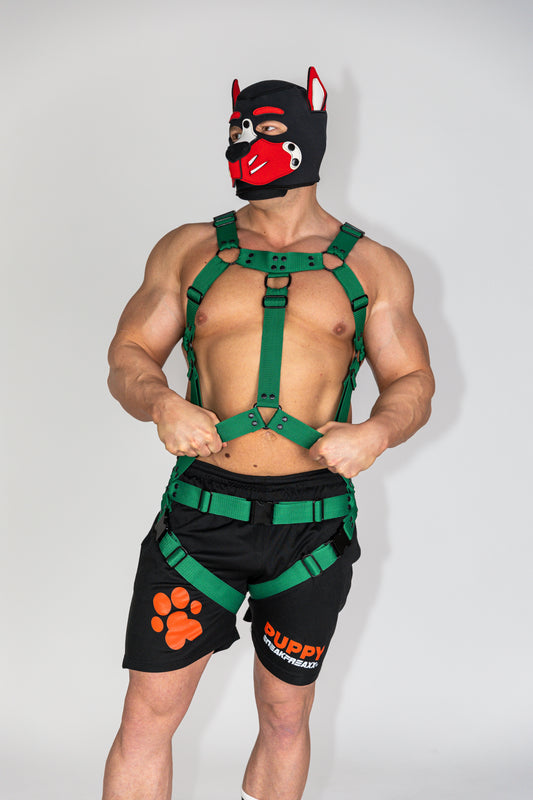 Ares BDSM Harness - Custom Size Full Body Men's Harness